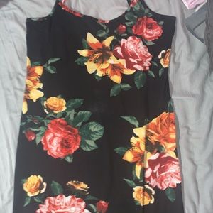 Flowery dress size medium